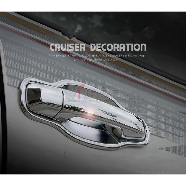 ABS хромированная наружная дверная ручка автомобиля, защитные чехлы для дверной чаши, наклейки для Toyota Land Cruiser 200 2016, тюнинг автомобиля