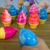 Juguete Squishy de Helado Simulado Súper Suave Rebote Lento Bola para Apretar Juguete Fidget Anti-Estrés para Adultos Niños Alivio de la Ansiedad