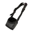 Dog Muzzle, Prevent Biting, Barking and Chewing Adjustable Breathable Mesh Soft Fabric Dog Muzzle Allows Panting 12-15cm