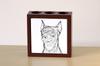 German Pinscher – Pen holder with a dog, desk organizer with a print | Art-Dog