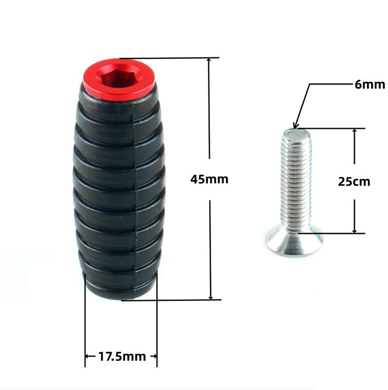 Anti-Slip Motorcycle Footpeg Rubber for CNC Modified Racing Footpegs