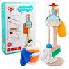 Wooden Cleaning Toy Set For Kids With Childrens Playhouse Role Play Fun