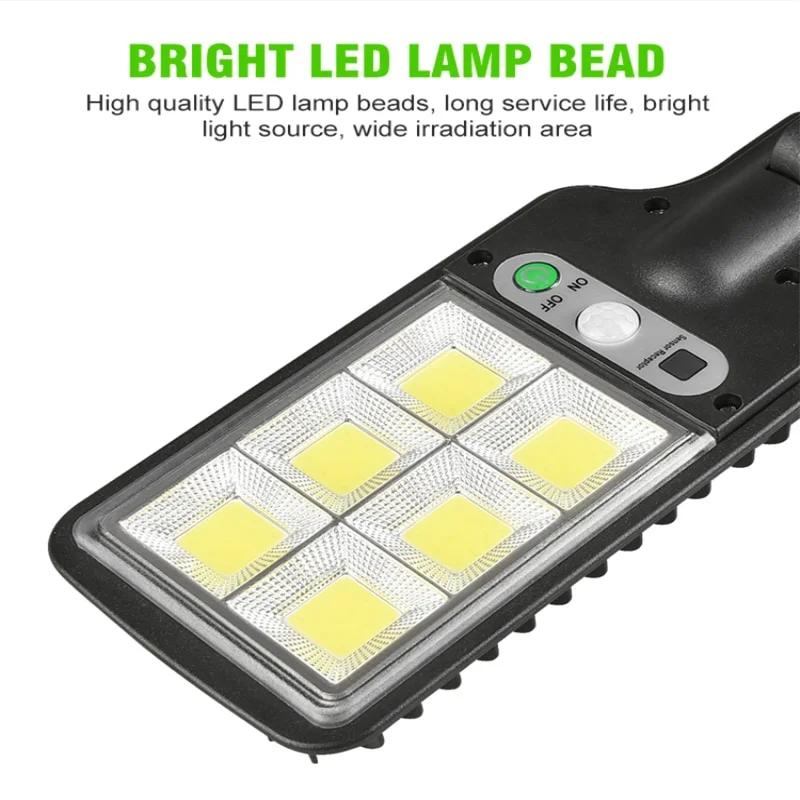 COB/LED Solar Light Outdoor  Lamp Powered Sunlight Wall  Waterproof  Motion Sensor Street  Garden Decoration