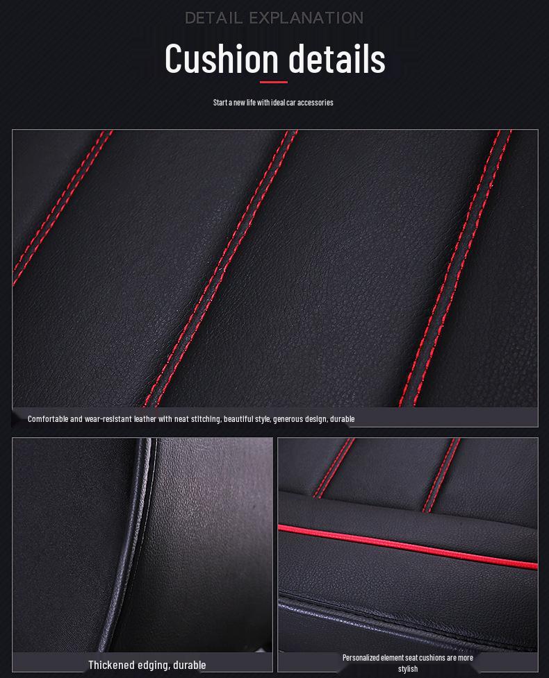 Honda Civic Leather Seat Covers - Full Wrap, All-Season, 2022 Model