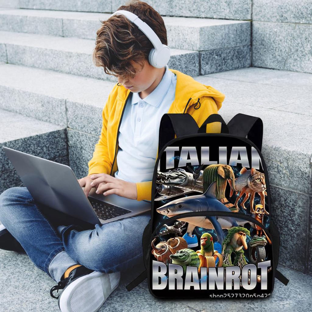 Backpack, 3D Digital Printing Backpack, Back To School Backpack, School Shoulder Bag For Students And Fans