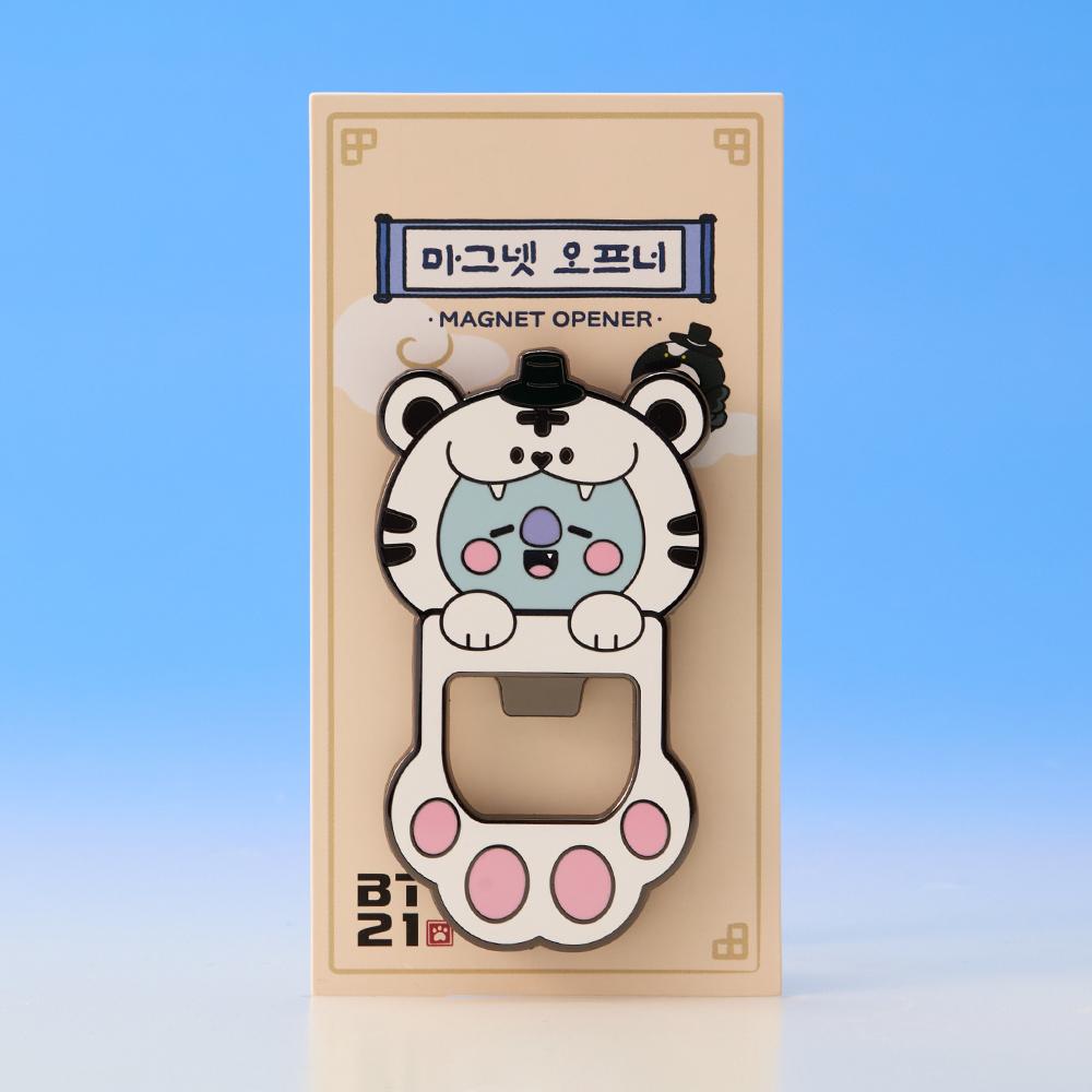 BT21 KOYA K-Tiger Magnetic Bottle Opener