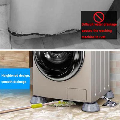 4pcs Universal Stabilizer Anti-Skid Refrigerator Base Washing Machine Feet Pads Damper Stand Furniture Raiser Support
