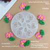 Flower Tulip Silicone Sugarcraft Mold Resin Tools Chocolate Cupcake Baking Fondant Cake Decorating Tools