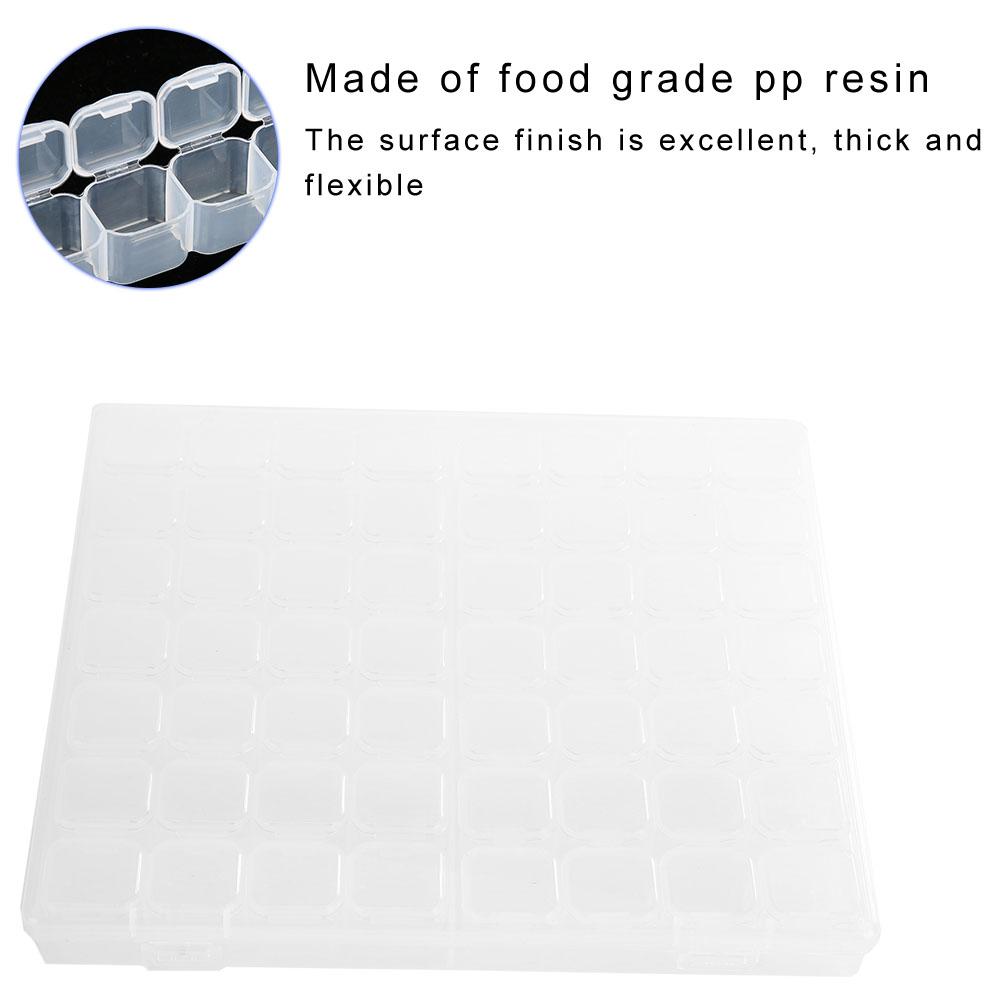 56 Slots Desktop Nail Polish Art Storage Box Case Organizer Jewelry Accessories Container