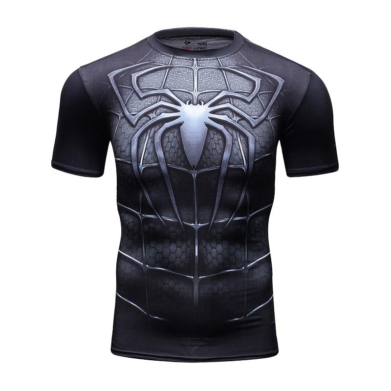 ETST51 Cody Lundin Marvel Kleding 3D Print Compressie Sport Fitness Shirt Hardlopen Cosplay Korte Mouw Captain America T-shirt 2XL