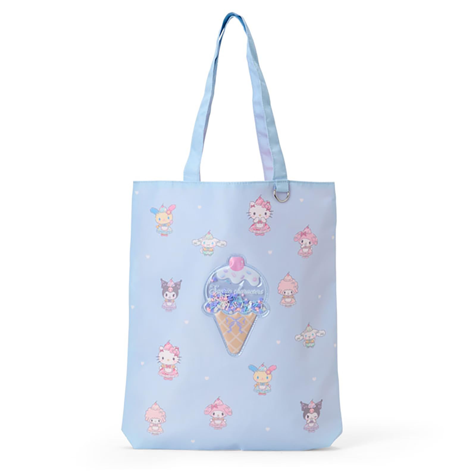 Sanrio Tote Bag Ice Sanrio Characters A4 size Suitable for ages 3 and up 016926 (Dreamy Parlor)