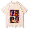 Pop Bruno Mars Tshirt Graphic Printing Classic Trend pure Cotton Teeshirt Summer Short Sleeve Punk Tshirt Soft  Couple Outfits