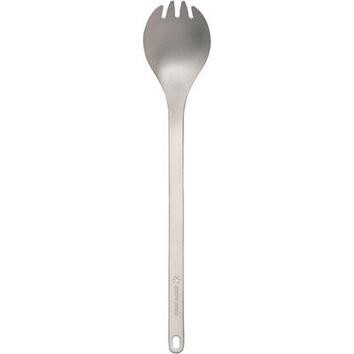 Snow Peak Sct 014re Recycled Titanium Split Spoons  Long