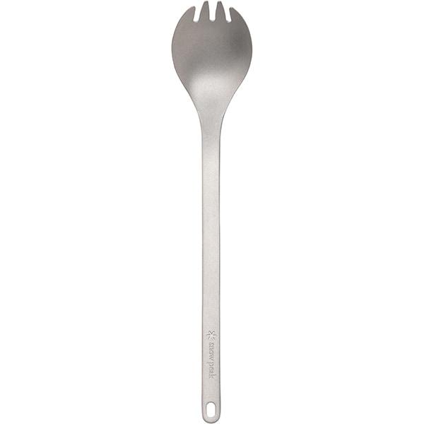Snow Peak Sct 014re Recycled Titanium Split Spoons  Long