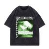 Game Silent Hill  Vintage Washed Tshirt Men Women Gothic Fashion T Shirts High Quality Cotton Oversized Tshirts Streetwear