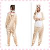 Erwachsene Flanell Rentier Einteiler Pyjamas - Dicke Winter Homewear