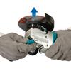 Makita Disc Grinder 18V Rechargeable GA520DZ Equivalent XAG25Z MAKITA Brushless Cordless Sander Body Only