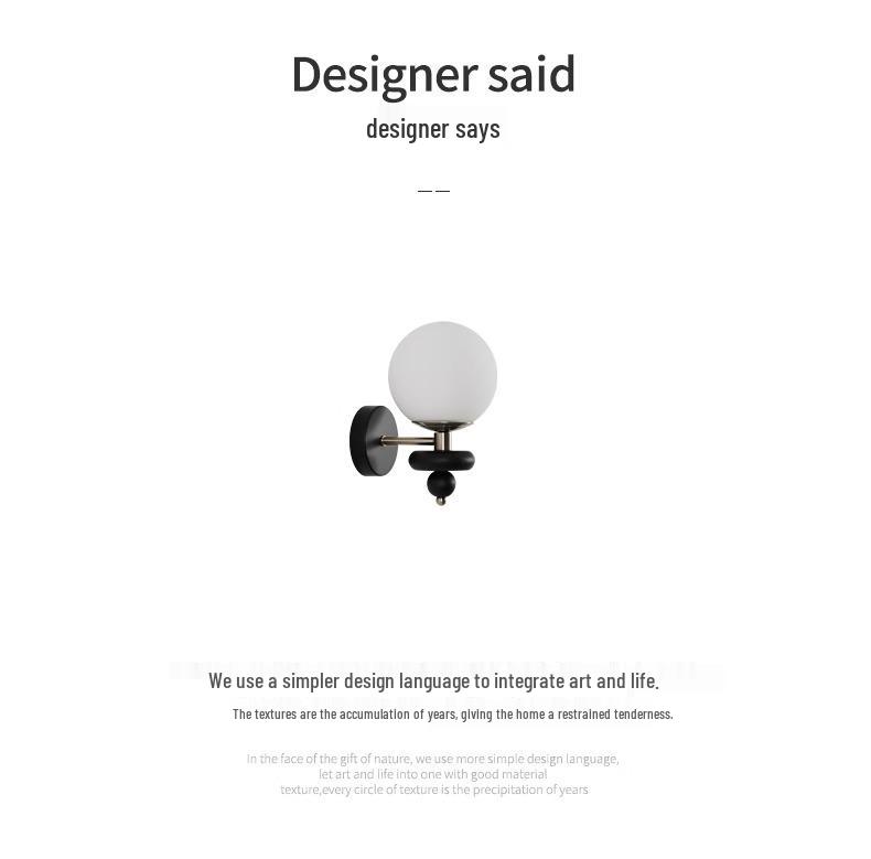 Vintage Solid Wood Wall Lamp: French Retro Bedroom & American Living Room