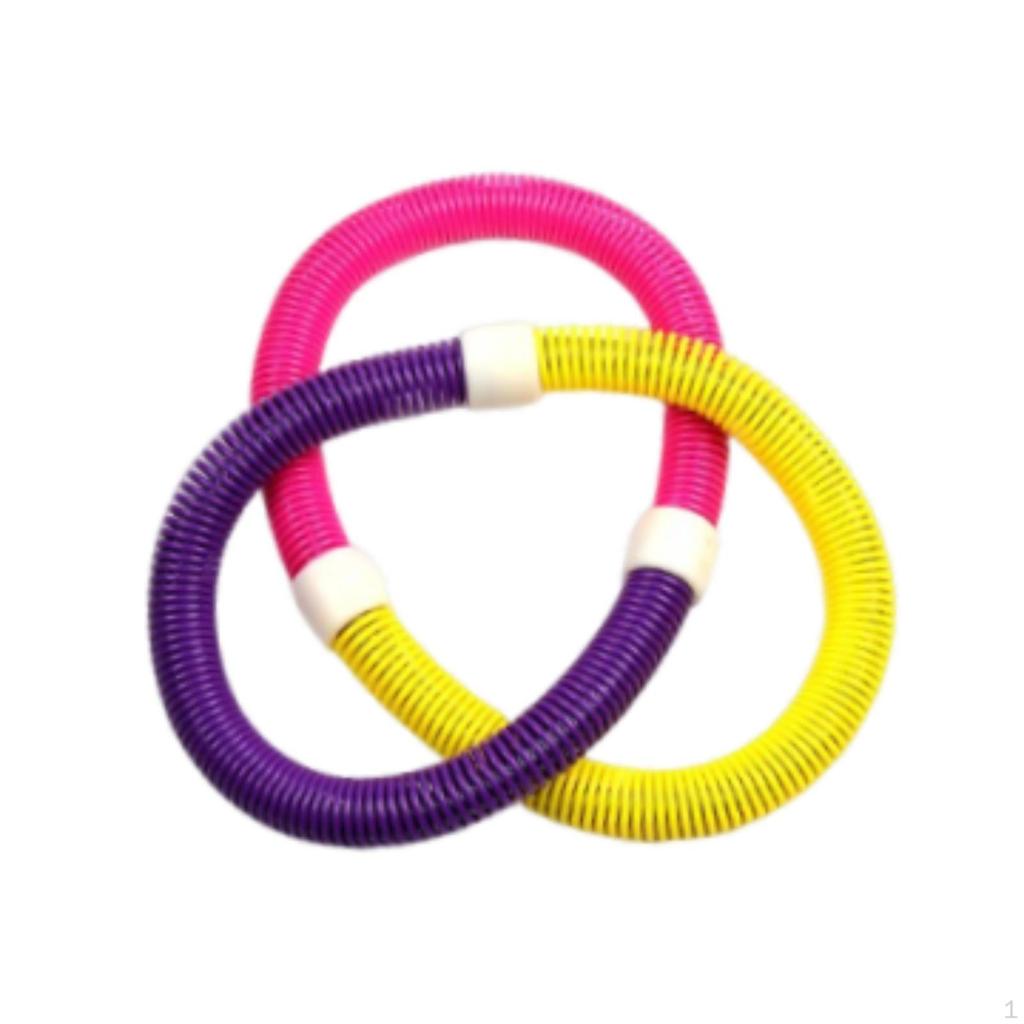 Hula Hoop för vuxna, Bärbar midjeträningsenhet, PVC-design, 3 färgalternativ