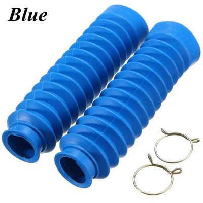 1Pair Fashion Universal Practical Front Fork Cover Gaiters Boots Case Rubber Protector Motorcycle