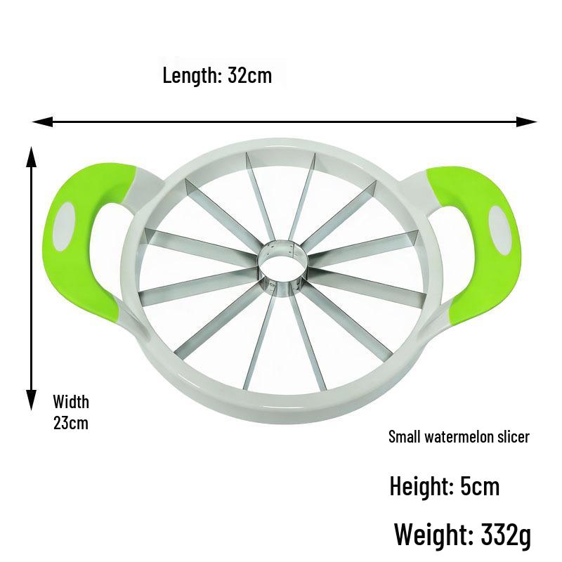 Stainless Steel Watermelon & Cantaloupe Slicer with Color Box Packaging
