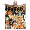 Haikuu Japan Manga Merch Blanket Ultra-Soft Flannel Throw Blanket Cozy Bedding Throws