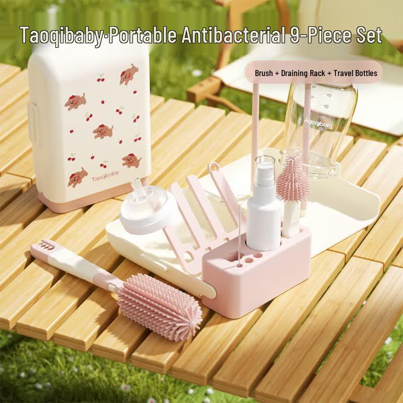 Taoqibaby Baby Bottle & Nipple Cleaning Essentials