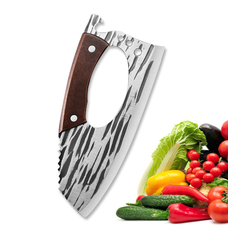 Stainless Steel Forged Kitchen Boning Knife New Effort Saving Chef Knife Meat Cleaver Fish Killing Knife Household Chopper Knife