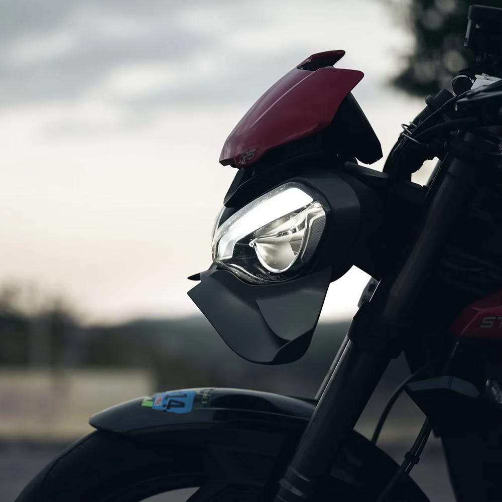 Per Street Triple 765RS 765 R RS 2024 2020-2025 Moto Spoiler Frontali Ala Portante Winglet Ala Aerodinamica Spoiler Anteriore