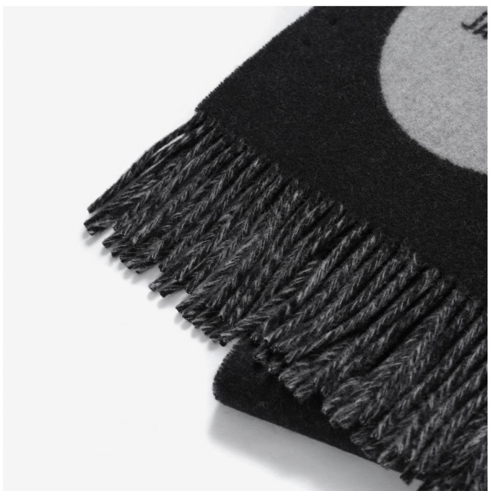 Jacquemus Le Sharp Jacquard Logo Fringe Scarf Acu00579aot4044