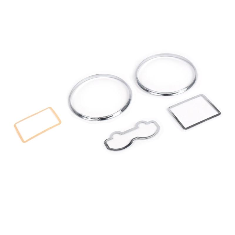 Speedometer Bezel Trim Speedometer Gauge Rings Trim for MKIV 1997-2003 Automotive Gauge Rings Bezel Set