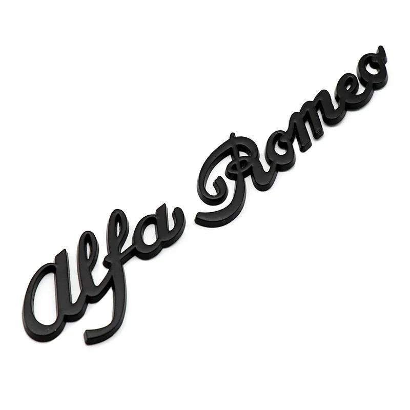 KYMI3 Car Exterior Styling 3D Sticker Auto Body Emblem Accessories For Alfa Romeo 146 147 155 156 159 Stelvio Giulia Giulietta Mito GT