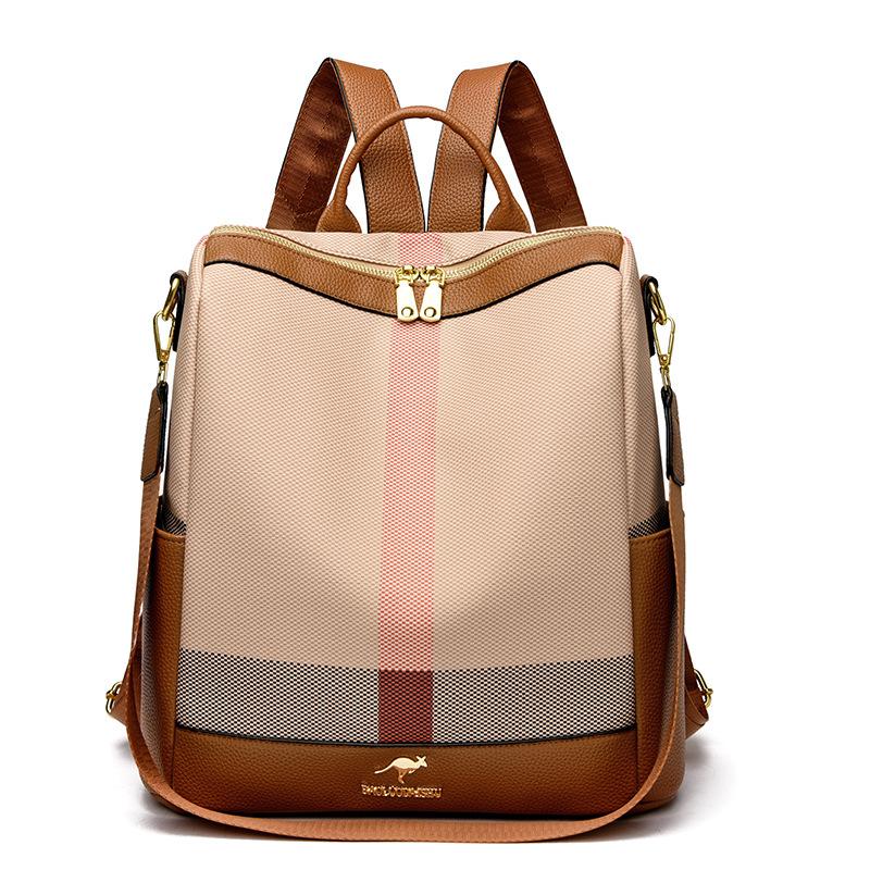 Backpack simple women s bag new fashion backpack going out commuter travel backpack anti-theft bag