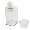 Plastic Laundry Washing Up Powder Container Soap Detergents Storage Box Lid Laundry Powder Moisture-proof Storage Container New