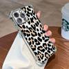 Hot-selling iphone13 leopard print mobile phone case 17promax anti-drop airbag case Apple 16 high-value women's model