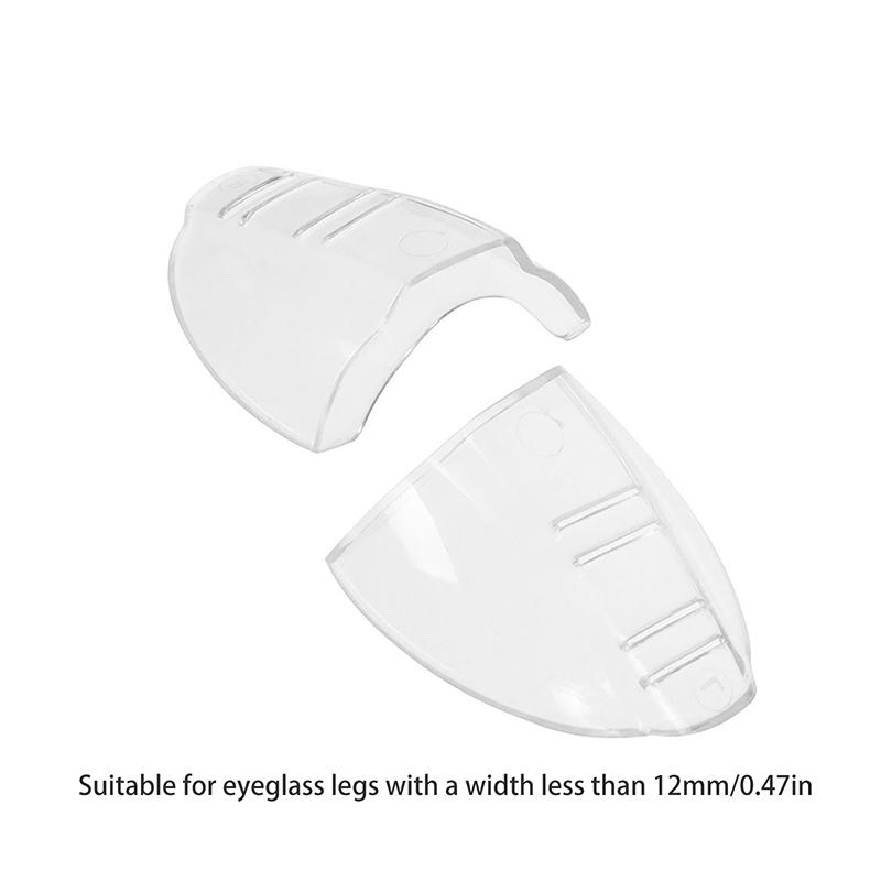 

1 пара защитных очков с боковыми щитками, гибкие защитные накладки из ТПУ, безопасная защита очков, боковые накладки 12/17 мм, подходят для всех размеров