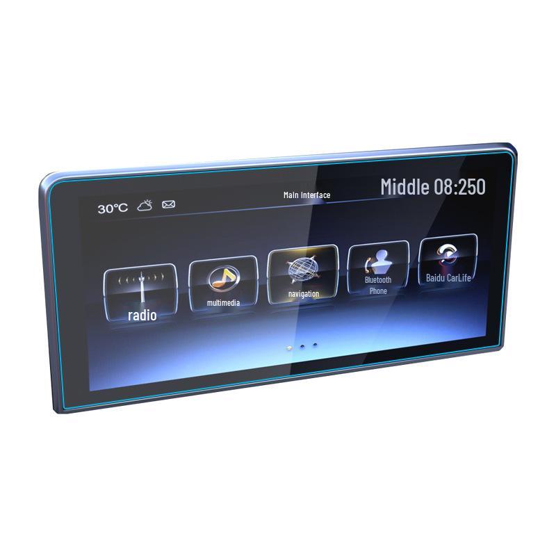 Compatible Jetour X70M/X70PRO/S Tempered Film Center Console Protective Car Interior Accessories for 25 Models