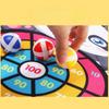 Cartoon Pattern Sticky Ball Children's Dart Board Dart Target Indoor and Outdoor Throwing Sticky Ball Interactive Game