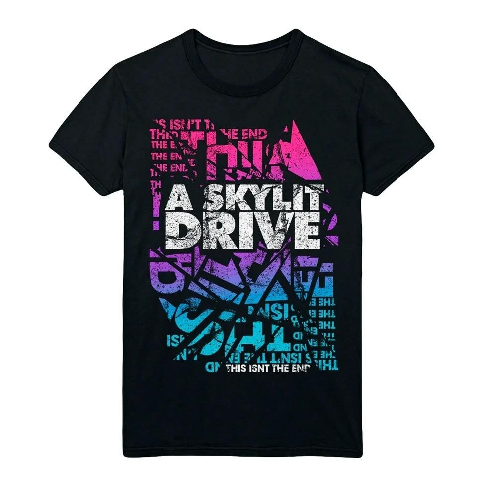 

A SKYLIT DRIVE Band Cotton Black Full Size Men Women Tee Shirt FN1495 Unisex T-Shirt XXL