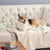 Top-Rated Waterproof Flannel Sherpa Pet Blanket - Thickened, All-Season Comfort for Dogs and Cats