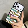 Capa Case for iPhone 17 Air 16 Pro Max 15 Plus 11 13 Mini 14 12 Back Phone Cover Dachshund And Flower