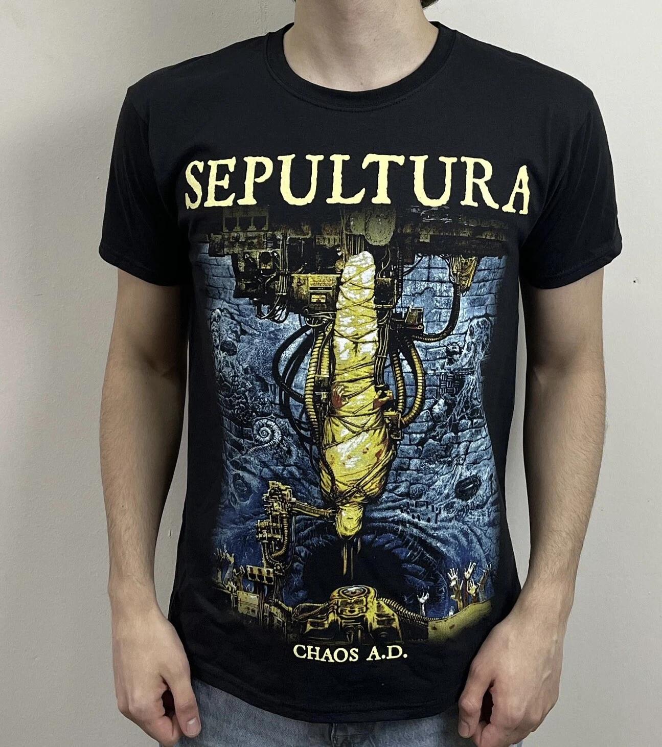 Sepultura - Chaos A.D. Футболка Черная XL