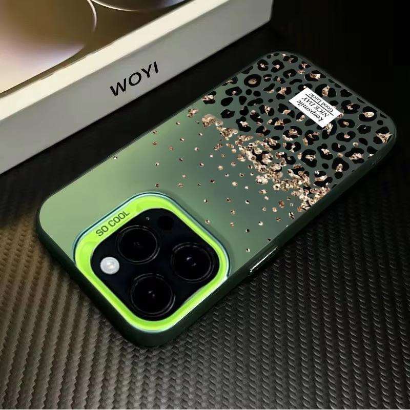 Golden Dot and Leopard Print Design Phone Case For Xiaomi Mi Poco X6Pro X6 X7 X5 Pro Mi Poco F7 F6 F5 Pro Back Cover