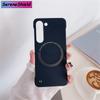 Luxury Ultra Thin Frameless Magnetic For Magsafe Case For Samsung S26 S25 Edge S24 S23 Ultra S22 Plus S21 FE Slim Hard Matte Cap