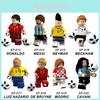 Abs Plastic Soccer Minifigures Building Blocks Set Small Particles