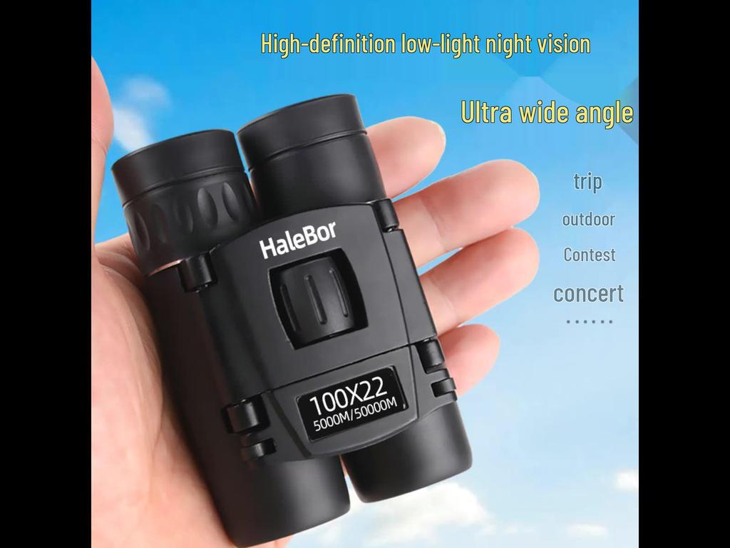 High Magnification HD 40x22 Low-Light Night Vision Pocket Binoculars