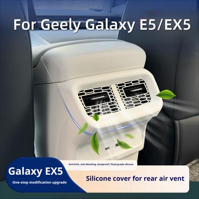 For Geely Galaxy E5/EX5 Car Center Console Air Outlet Protective Cover Dustproof Cover Interior Protection Decorative Part