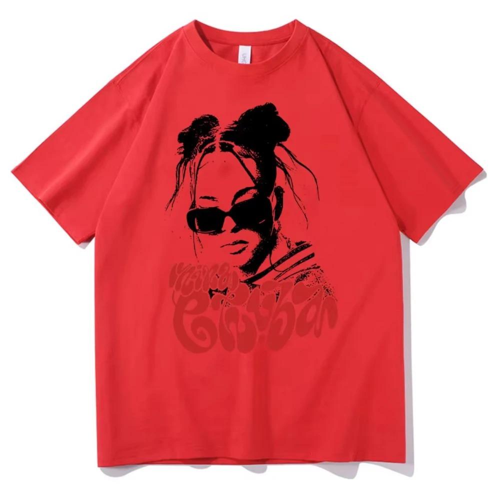 

2026 Nina Chuba Gothic Cotton Men Women T-Shirt High Quality Summer Streetwear T Shirts O-Neck Fashion Casual Big Size Print Clothing XXXL