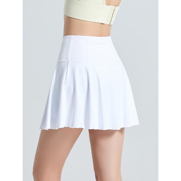 Damen-Skort mit Schnelltrocknung: Anti-Expositions-Sportoutfit für Yoga, Tennis, Laufen und Outdoor-Aktivitäten.