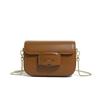 Niche design bag spring women's versatile fashion high-end exquisite messenger bag saddle tofu small square bag